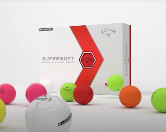 Supersoft Golf Balls and Box