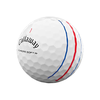 Chrome Soft Triple Track Golf Ball