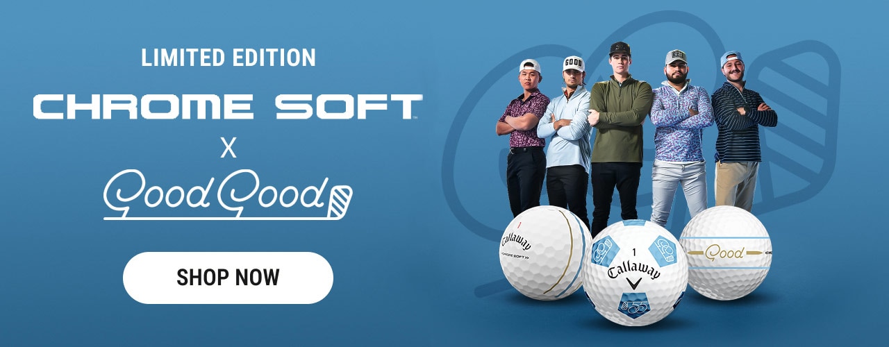 Limited Edition Chrome Soft x Good Good Golf Balls | Shop Now