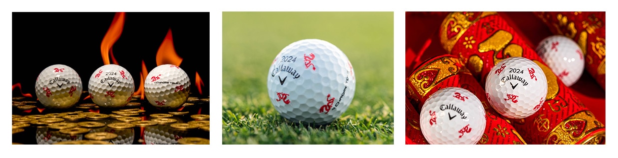 Chrome Tour Year of The Dragon Golf Balls
