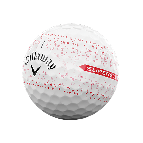 Supersoft 360 Splatter Red Ball