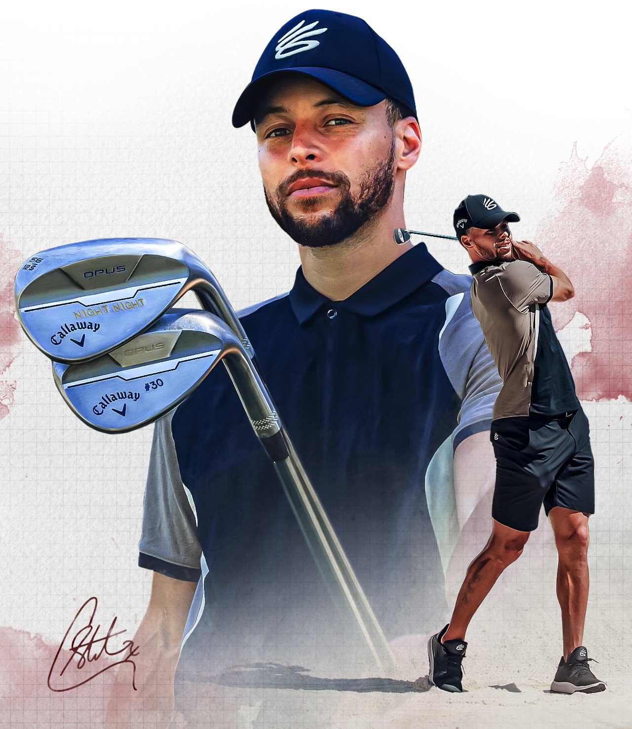 Steph Curry with Opus Wedge