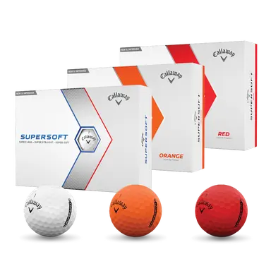 Supersoft Golf Balls with Boxes