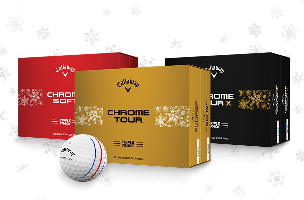 Chrome Family Golf Ball Boxes