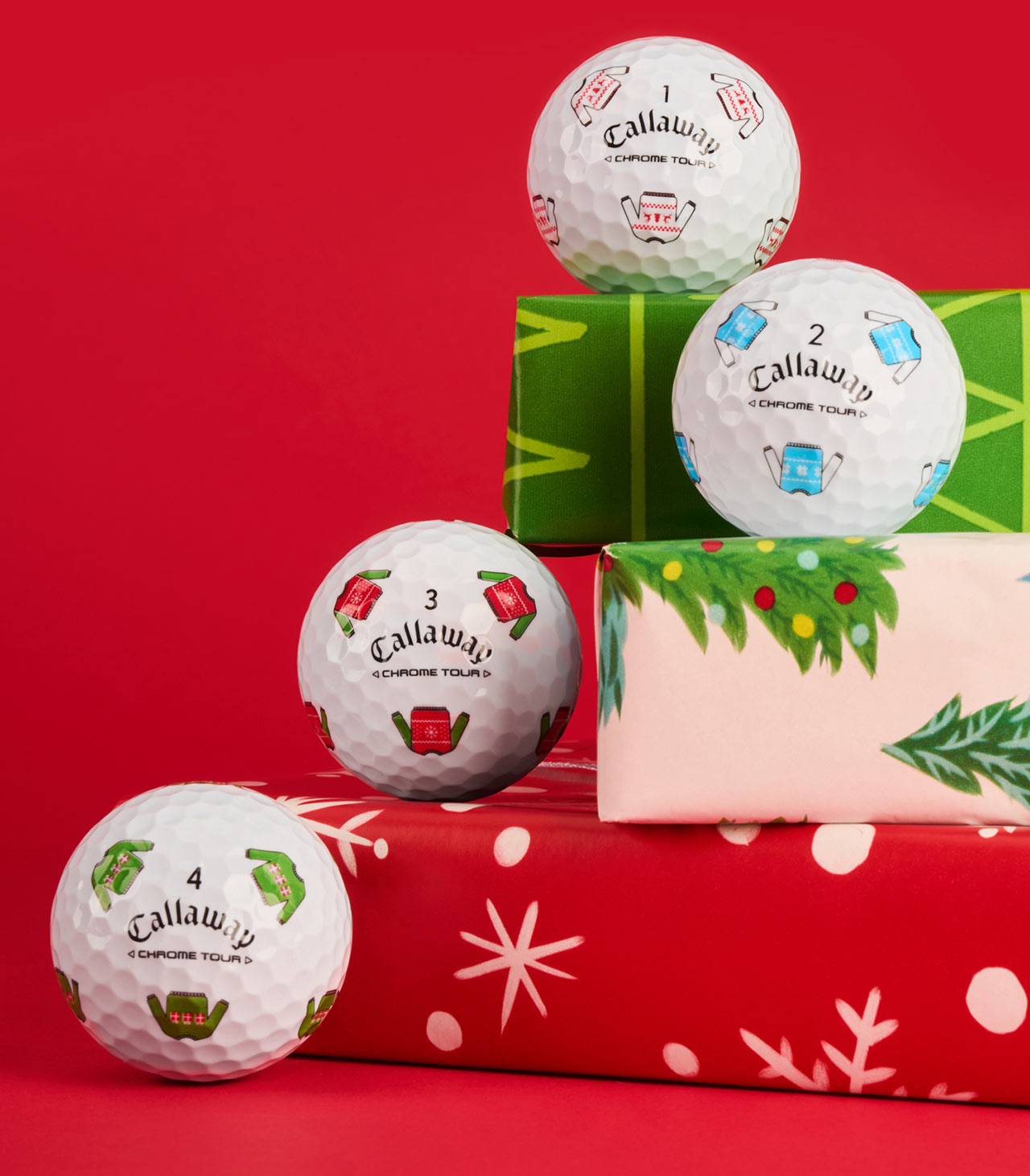 Chrome Tour Ugly Sweater Balls