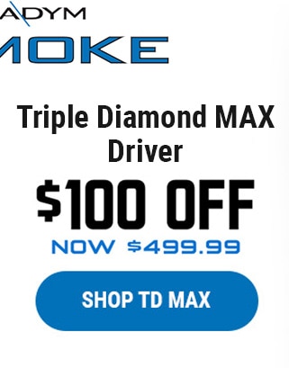 Paradym Ai Smoke Triple Diamond MAX Driver | $100 Off | Now $499.99 | Shop Now