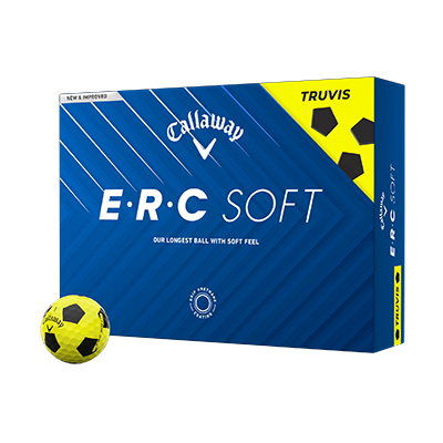 ERC Soft Truvis Yellow Golf Ball