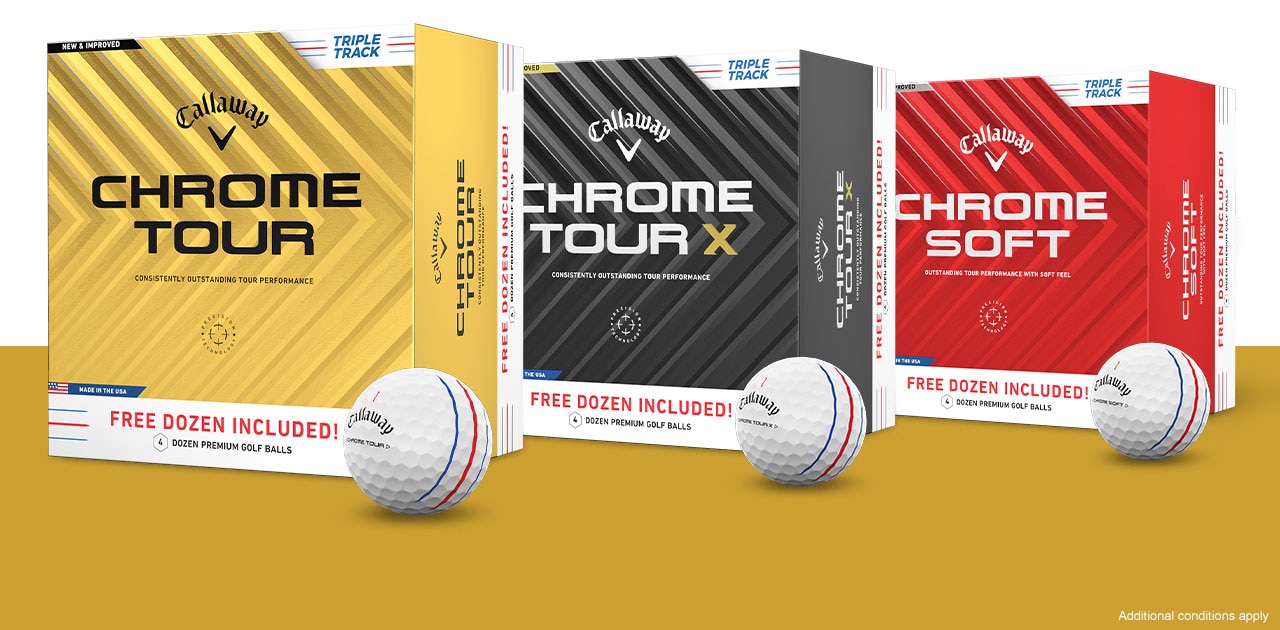 Chrome Family Golf Ball Boxes