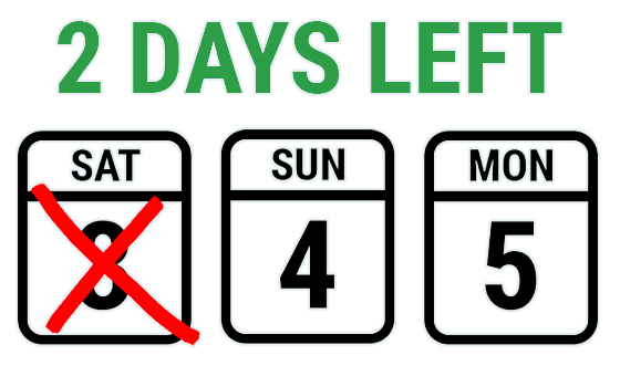 2 Days Left