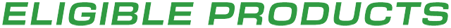 Eligible Products