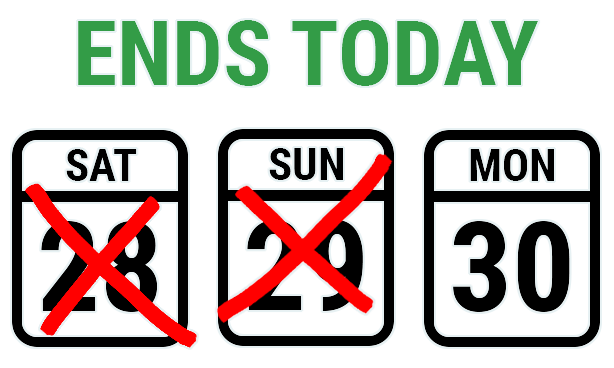 Ends Today, 6/30