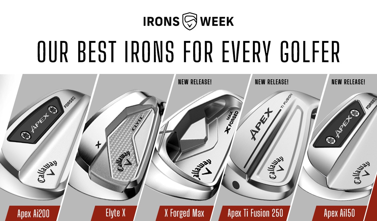 Irons Week | Our Best Irons For Every Golfer