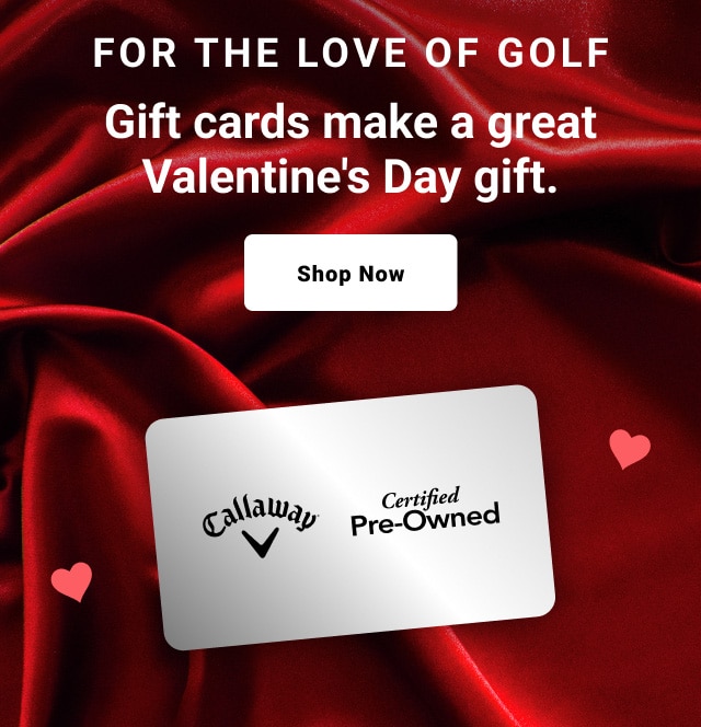 For The Love Of Golf Gift cards make a great Valentine's Day gift. Shop Now