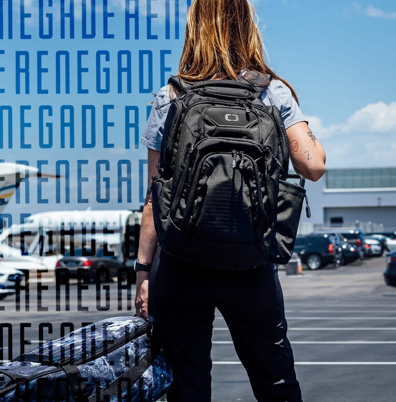 renegade pro black backpack