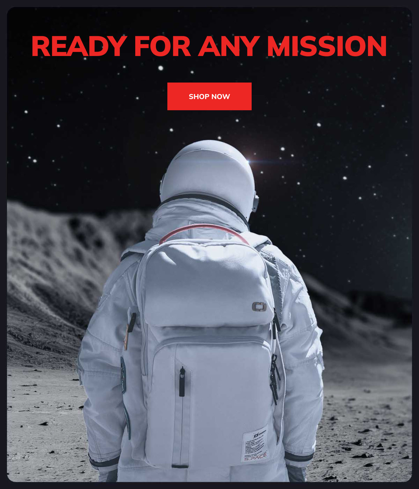 ready for any mission shop the new s pace backpack