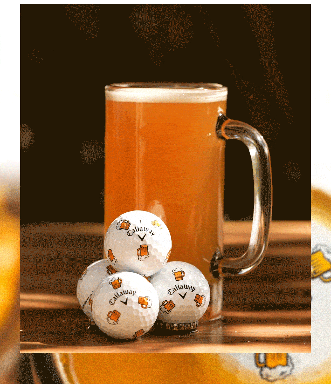 Chrome Soft International Beer Day Ball