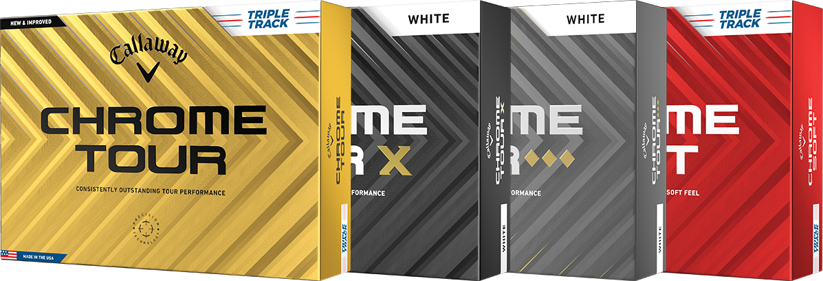 Chrome Family Golf Balls